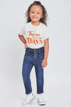 Baby Girls Essential Snap Button Fly Skinny Jeans -Wana Fashion Shop BP232741 S08 1 3cb8789c c9e5 46c7 b063 40f39f75a340