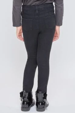 Baby Girls Essential Snap Button Fly Skinny Jeans -Wana Fashion Shop BP232741 W37 4