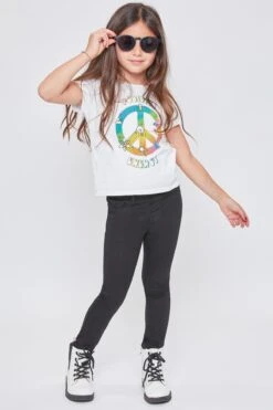 Baby Girls Essential Skinny Jeans 28 Baby Girls Essential Skinny Jeans -Wana Fashion Shop BP24254 W37 5