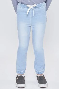 Baby Girls Kozy Jogger With Faux Drawstring -Wana Fashion Shop BP42764 Q36 2