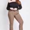 Women's Plus Hyperstretch Bootcut Pants 1 Women's Plus Hyperstretch Bootcut Pants -Wana Fashion Shop EP037131 SPRCO 4