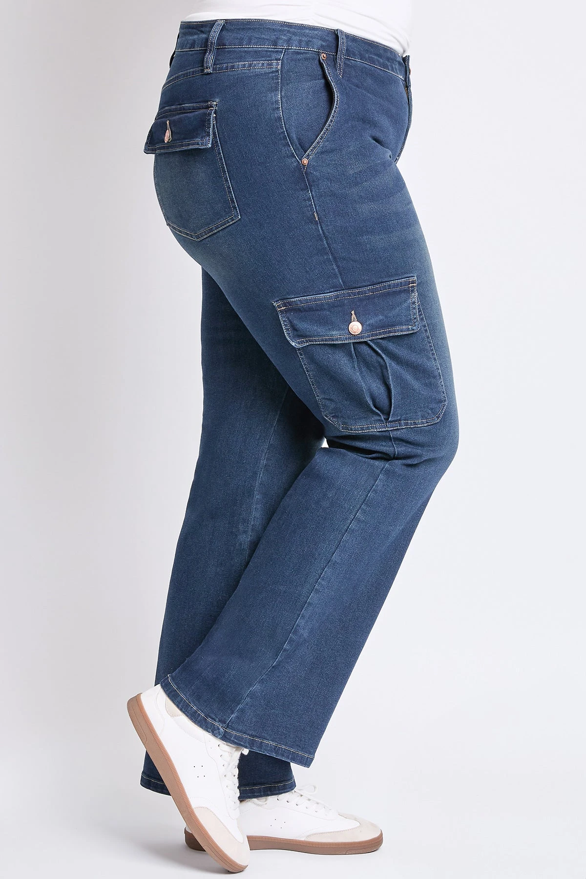 Women's Plus Low Rise Straight Leg Skater Jeans 5 Women's Plus Low Rise Straight Leg Skater Jeans - Image 3