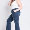 Women's Plus Low Rise Straight Leg Skater Jeans