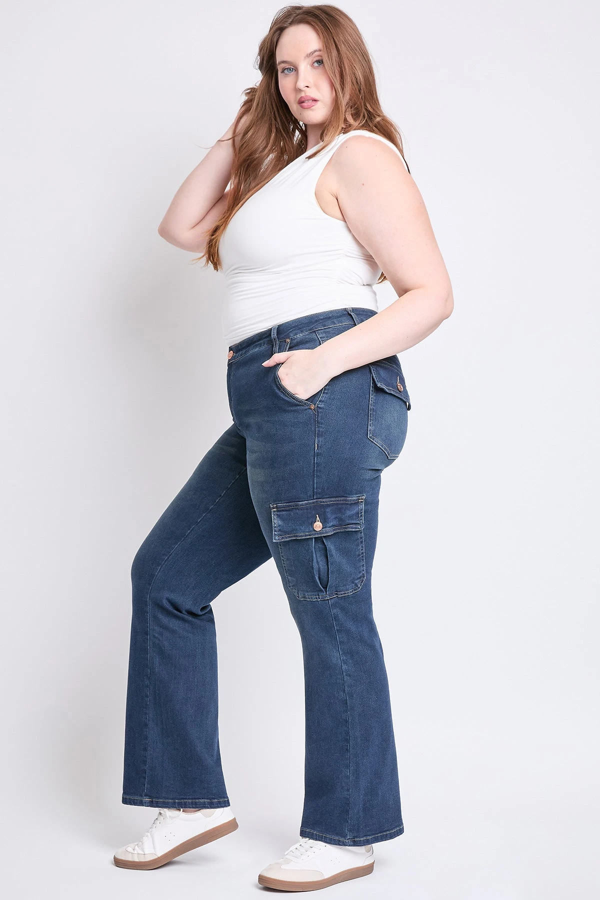 Women's Plus Low Rise Straight Leg Skater Jeans 3 Women's Plus Low Rise Straight Leg Skater Jeans