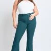 Women's Plus Hyperstretch Flare Pants -Wana Fashion Shop EP42931R BLSTL 4