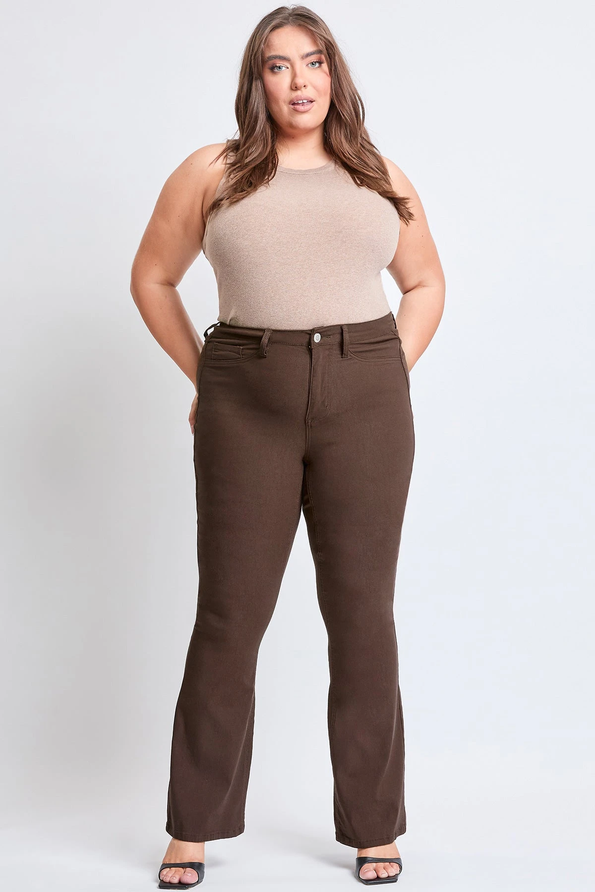 Women's Plus Hyperstretch Flare Pants 13 Women's Plus Hyperstretch Flare Pants - Image 11