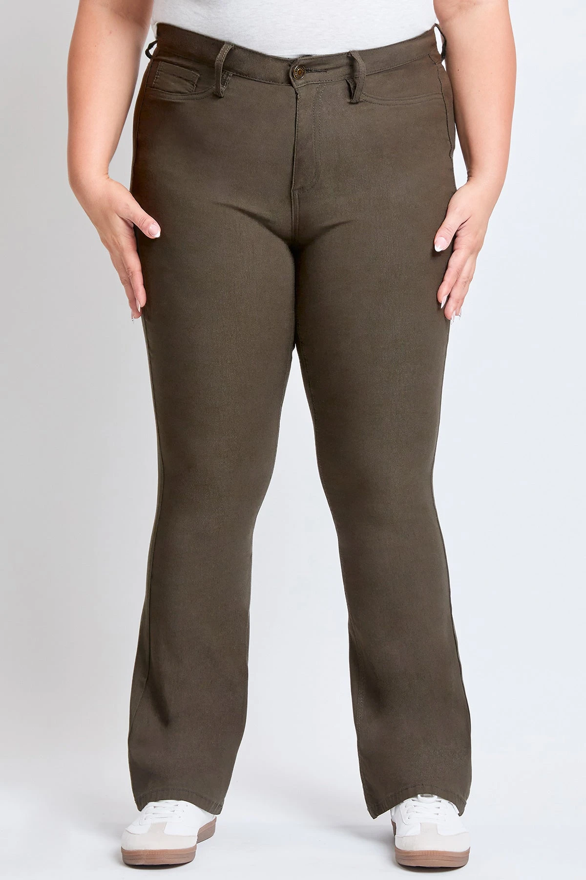 Women's Plus Hyperstretch Flare Pants 11 Women's Plus Hyperstretch Flare Pants - Image 9