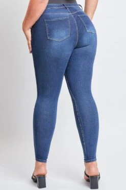 Women's Plus EssentialSkinny Jeans -Wana Fashion Shop EP60641 S1862 4