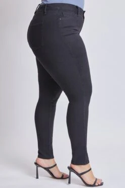 Women's Plus Essential Sustainable Skinny Jeans -Wana Fashion Shop EP60653 W37 3