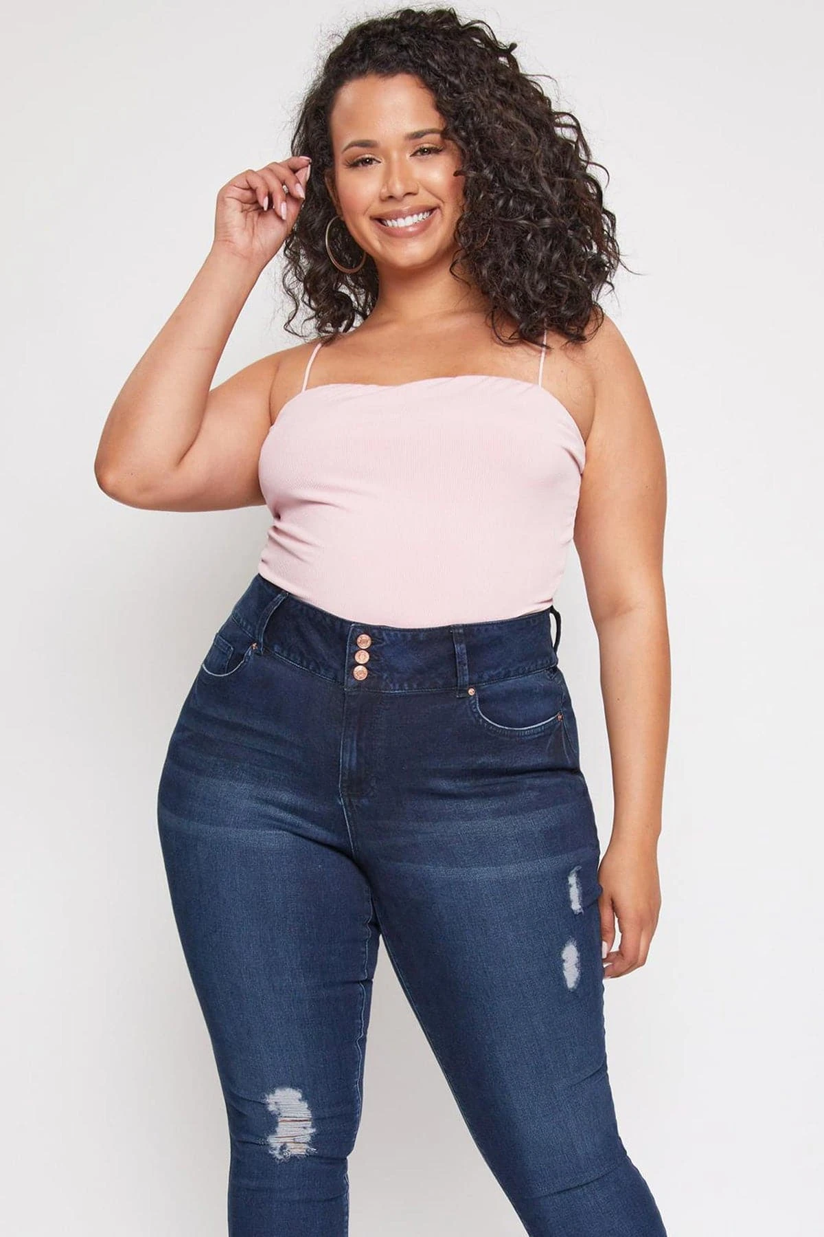 Women's Plus Essential Skinny Jeans 13 Women's Plus Essential Skinny Jeans - Image 11