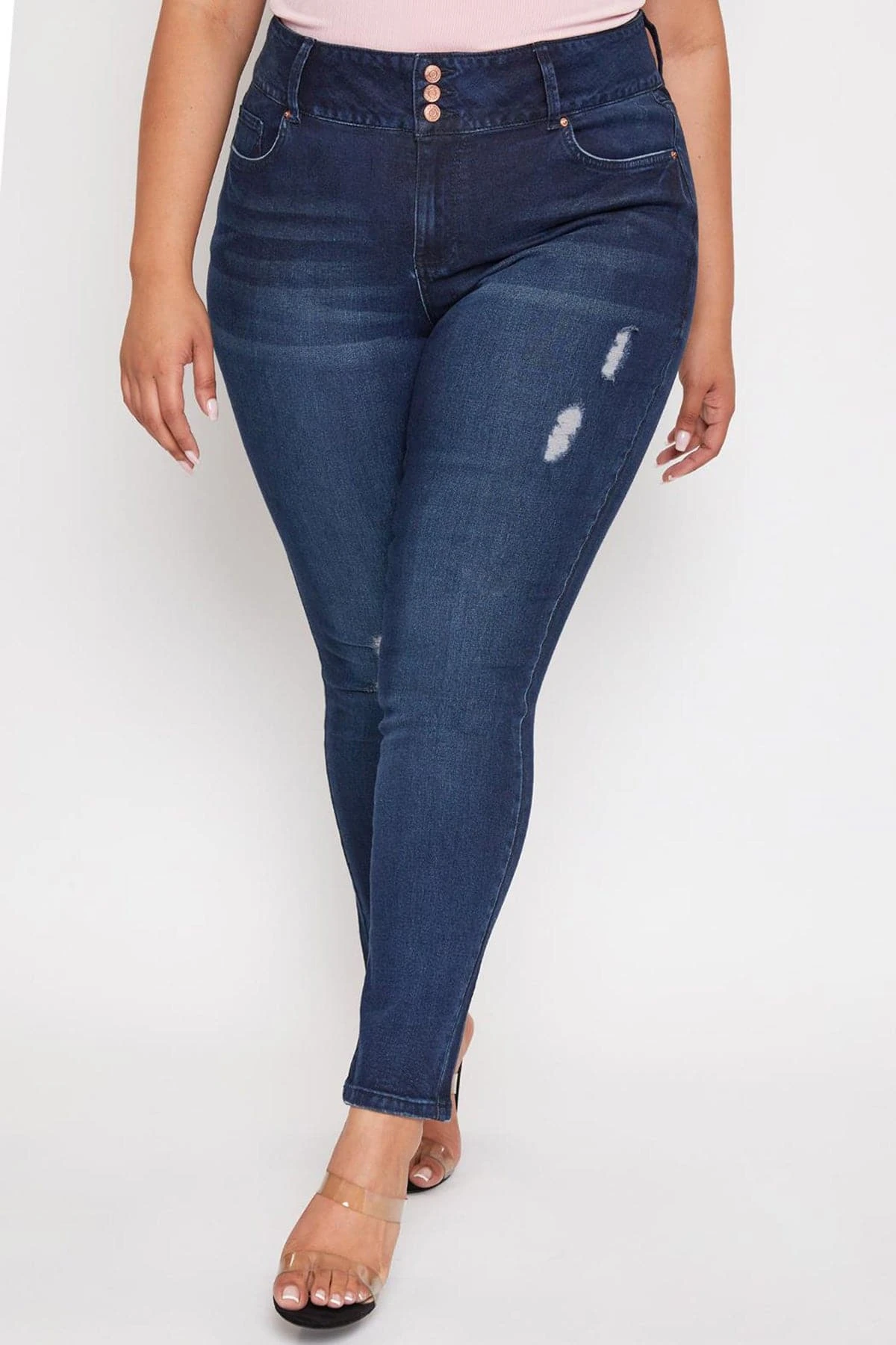Women's Plus Essential Skinny Jeans 14 Women's Plus Essential Skinny Jeans - Image 12