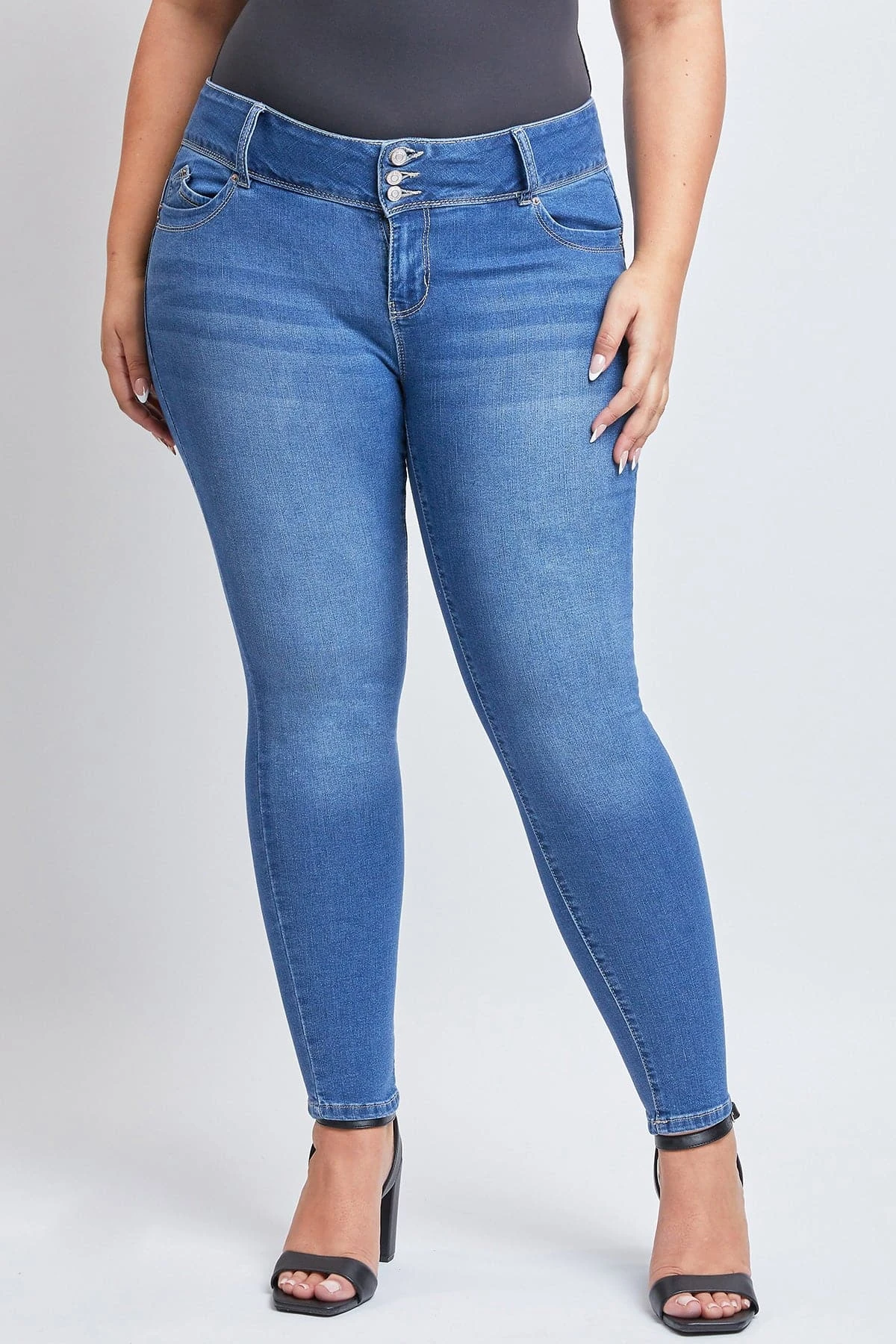 Women's Plus WannaBettaButt Skinny Jeans 8 Women's Plus WannaBettaButt Skinny Jeans - Image 6