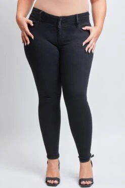 Women's Plus WannaBettaButt Skinny Jeans 31 Women's Plus WannaBettaButt Skinny Jeans -Wana Fashion Shop EP774253 W37 2