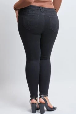 Women's Plus Sustainable WannaBettaButt Skinny Jeans -Wana Fashion Shop EP954053 W37 4