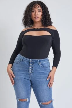 Women's Plus DreamAnkle Jeans -Wana Fashion Shop EP982370N 2083M 2