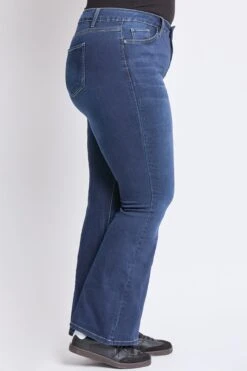 Women's Plus Essential HyperDenim Flare Jeans -Wana Fashion Shop EP993087 S02 2