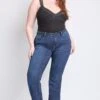 Women's Plus Essential HyperDenim Flare Jeans -Wana Fashion Shop EP993087 S02 5