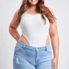 Women's Plus Curvy Fit UltraCuffed Shorts