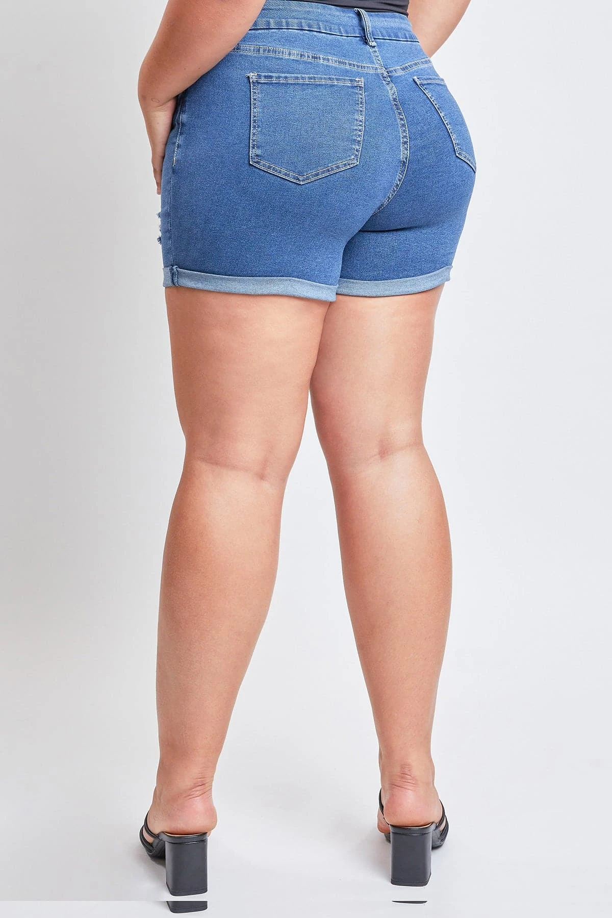 Women's Plus Curvy Fit UltraCuffed Shorts 13 Women's Plus Curvy Fit UltraCuffed Shorts - Image 11