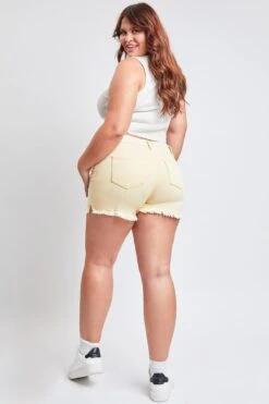 Women's Plus80's Acid Wash Mom Shorts 30 Women's Plus80's Acid Wash Mom Shorts -Wana Fashion Shop ES270889 BUMBE 5