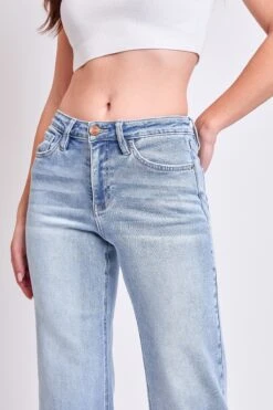 Women's Luxe High Rise Cropped Wide Leg -Wana Fashion Shop F124060 08Y 4