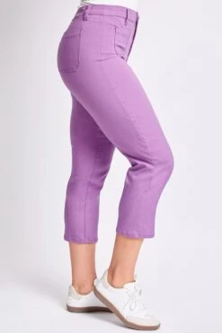 Women's Hyperstretch Crop Straight Leg Pants -Wana Fashion Shop F124131 HYDRA 2