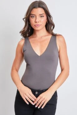 Take The Plunge Bodysuit -Wana Fashion Shop FT6235 CHAR 6