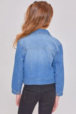 Girls Basic Oversized Denim Jacket 19 Girls Basic Oversized Denim Jacket -Wana Fashion Shop GJ19676 C1958 3 67f0d1fb 7a2e 4234 8323 8a3315f8ce07