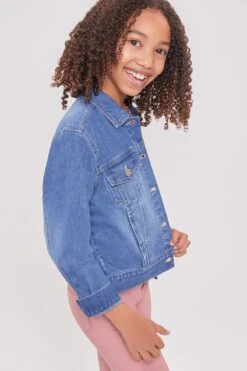 Girls Basic Oversized Denim Jacket 23 Girls Basic Oversized Denim Jacket -Wana Fashion Shop GJ19676 M36 2 9131feac 7fe6 4dfc 93ed ce78183ae0db
