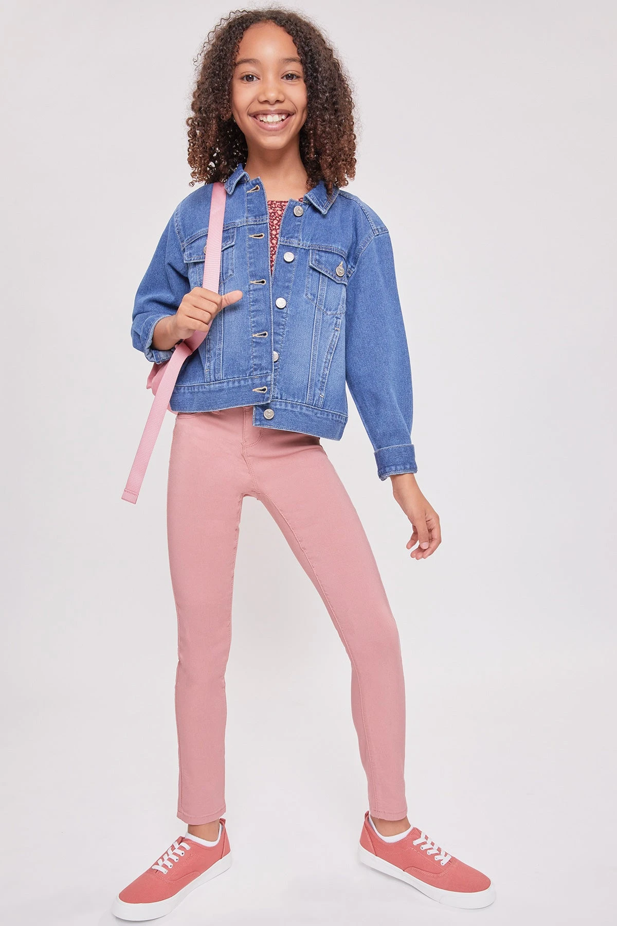 Girls Basic Oversized Denim Jacket 11 Girls Basic Oversized Denim Jacket - Image 9