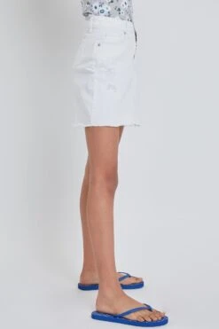 Girls Denim Skirt With Front Seam Detail -Wana Fashion Shop GK45950 2867 3