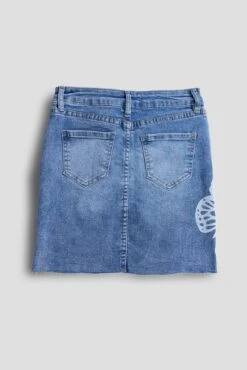 Girls Brittney Butterfly Print Denim Mini Skirt -Wana Fashion Shop GK46150 36M 3 0b45d58c 0675 49c2 9ce9 a5c4ab98f763