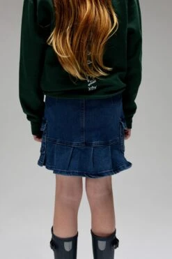 Girls Pleated Denim Mini Skirt 19 Girls Pleated Denim Mini Skirt -Wana Fashion Shop GK46450 37S 2 fd6aac7b 183c 4d02 bf45 f24824c3eee8