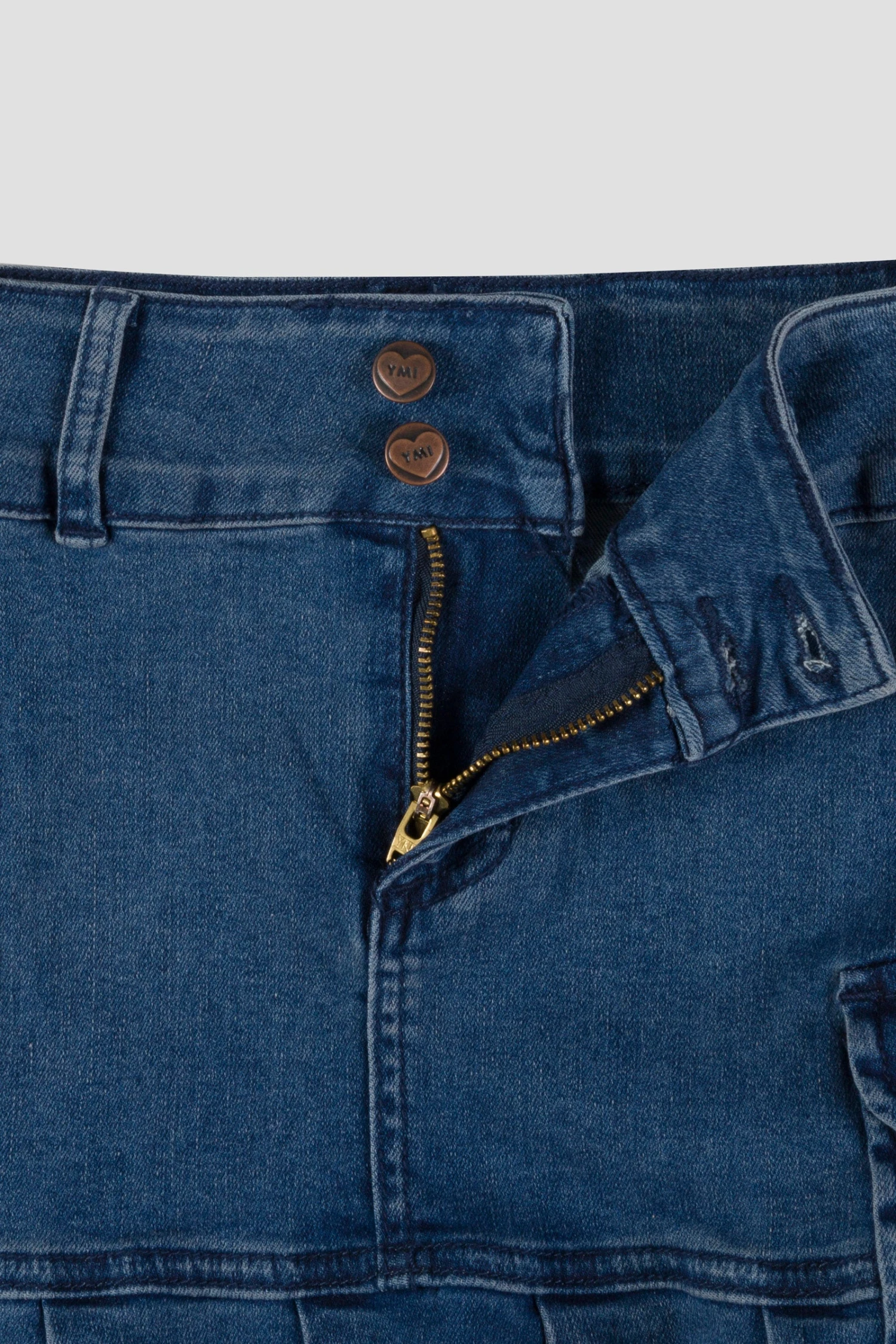 Girls Pleated Denim Mini Skirt 8 Girls Pleated Denim Mini Skirt - Image 6