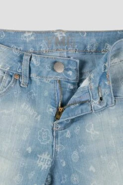 Girls Bermuda With Allover Print -Wana Fashion Shop GM47394 L35 1