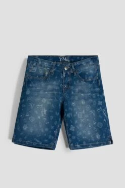 Girls Bermuda With Allover Print -Wana Fashion Shop GM47394 M35 2