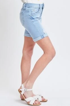 Girls WannaBettaFit Bike Shorts With Roll Cuffs -Wana Fashion Shop GM50251 L2539 5