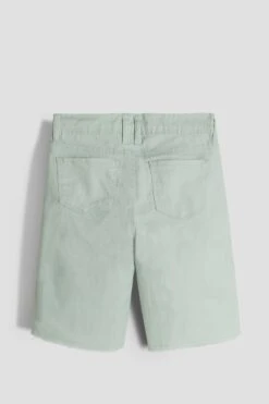 Girls Twill Frayed Hem Bike Shorts -Wana Fashion Shop GM51121 998LA 3