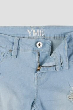 Girls Essential Cuffed Pull-On Bermuda -Wana Fashion Shop GM51141 Q2544 1