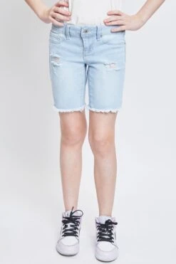 Girls Essential Frayed Bike Shorts 29 Girls Essential Frayed Bike Shorts -Wana Fashion Shop GM51150 Q2544 3 d86f46a7 91f7 4ce9 a3b2 dc1de43c8b04