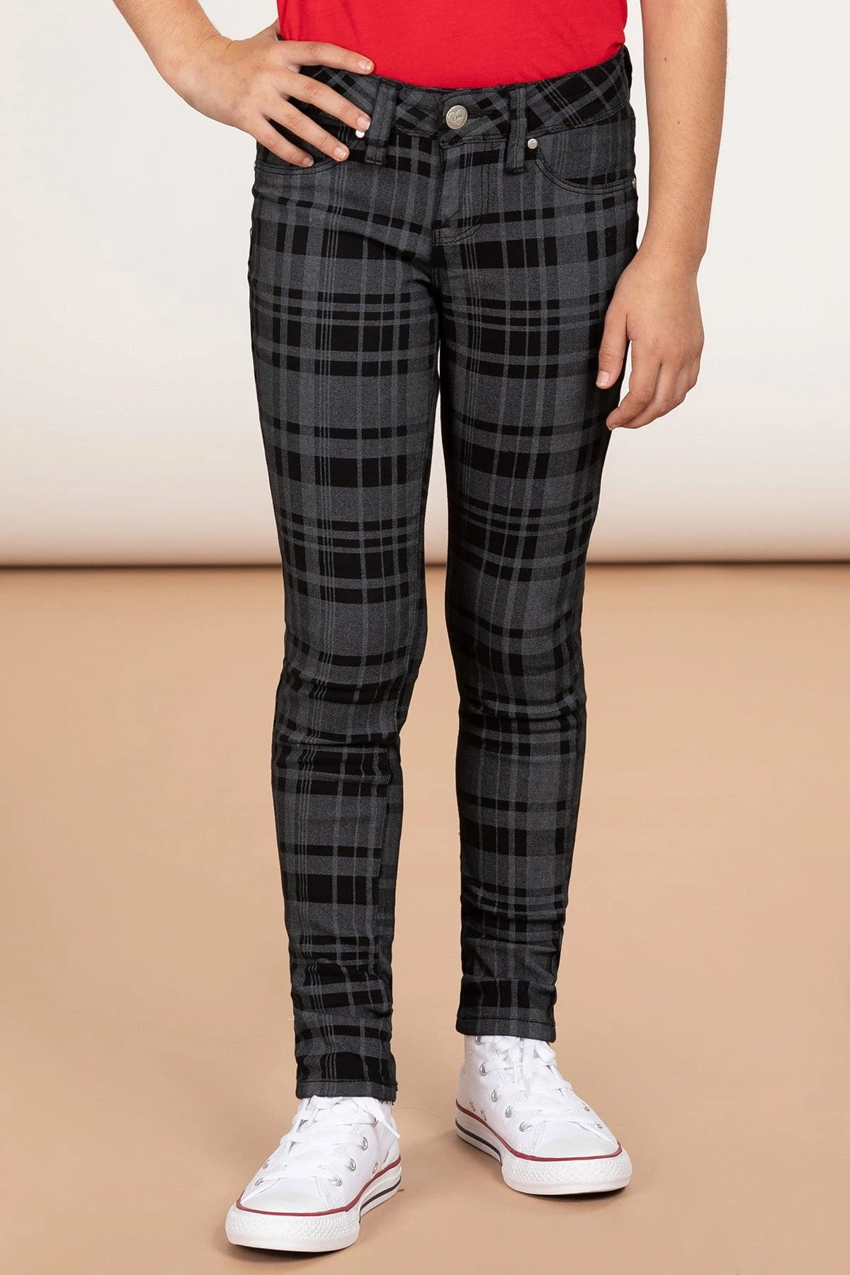 Girls Essential Twill Skinny Jeans 7 Girls Essential Twill Skinny Jeans - Image 5