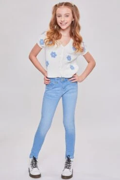 Girls Essential Skinny Jeans 35 Girls Essential Skinny Jeans -Wana Fashion Shop GP157641 L08 1
