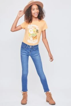 Girls Essential Skinny Jeans 28 Girls Essential Skinny Jeans -Wana Fashion Shop GP157641 M08 1