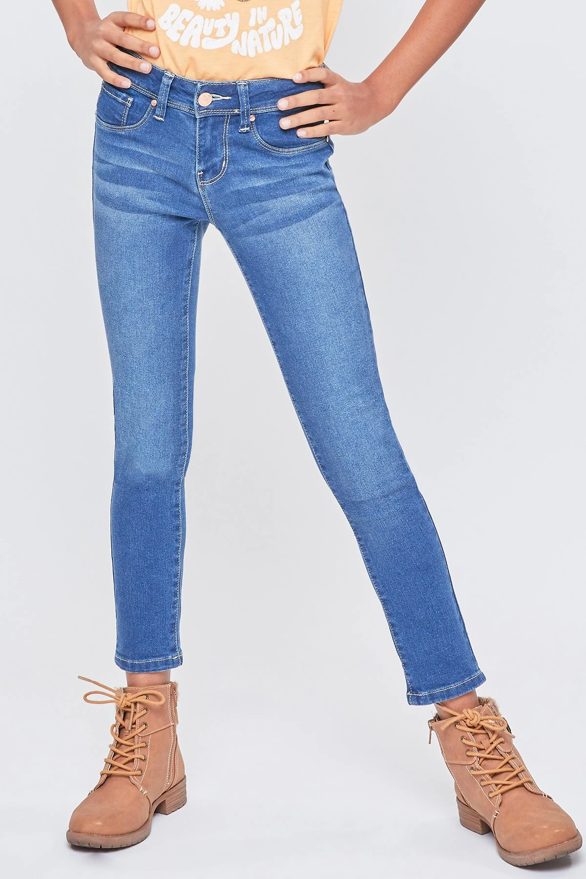 Girls Essential Skinny Jeans 10 Girls Essential Skinny Jeans - Image 8