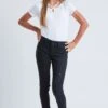 Girls Essential Skinny Jeans With Faux Front Pockets -Wana Fashion Shop GP157641 W2634 2