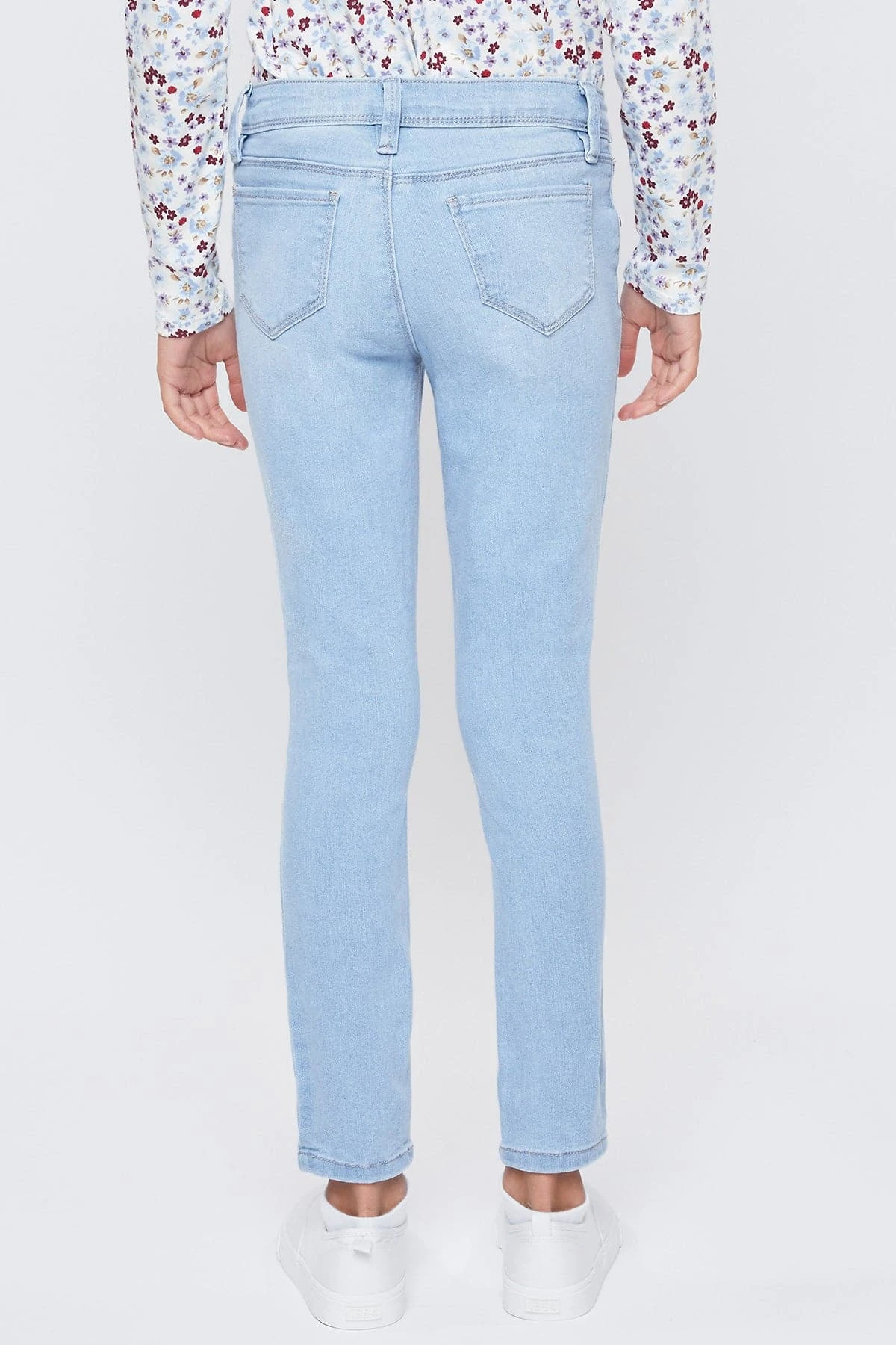 Girls Mid-Rise Essential Skinny Jeans W/Faux Front Pkt 10 Girls Mid-Rise Essential Skinny Jeans W/Faux Front Pkt - Image 8