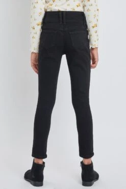 Girls 3 Button Skinny Jeans -Wana Fashion Shop GP177254 W2517