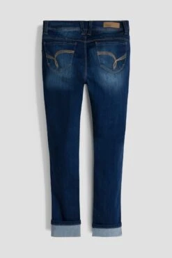 Girls WannaBettaFit Cuffed Denim Skinny Jeans -Wana Fashion Shop GP199302 S771 1