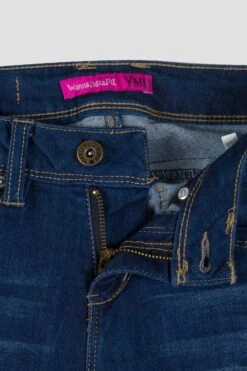 Girls WannaBettaFit Cuffed Denim Skinny Jeans -Wana Fashion Shop GP199302 S771 2