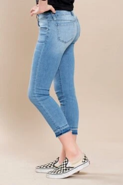 Girls Skinny Anklet With Release Hem -Wana Fashion Shop GP204080 657 3